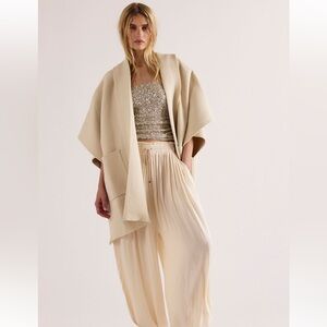 Free People All I Need Cozy Kimono Duster Poncho